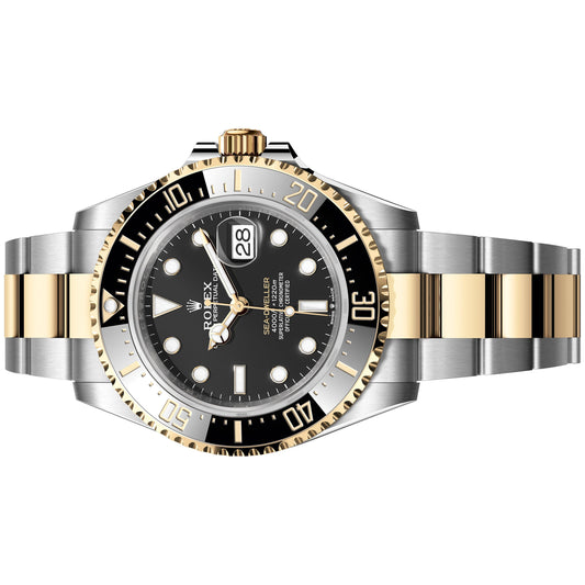 Rolex Sea-Dweller 43mm 126603-0001 Yellow Gold, Black Dial, Unworn 2023