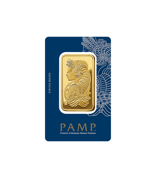 PAMP 100 GRAM GOLD BAR