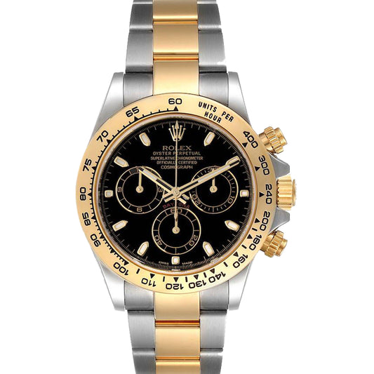 Rolex Yellow Rolesor Cosmograph Daytona 116503 - Black Index Dial (2017)