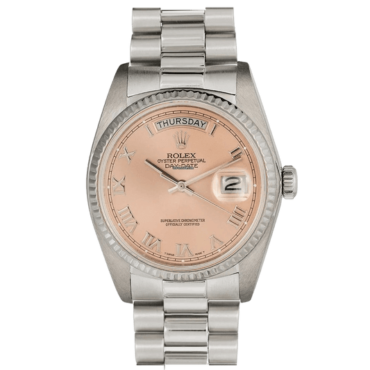 Rolex Day-Date 36mm 18039 Salmon Dial, Worn