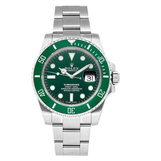 Rolex 116610LV Green Dial , The Hulk (2015)