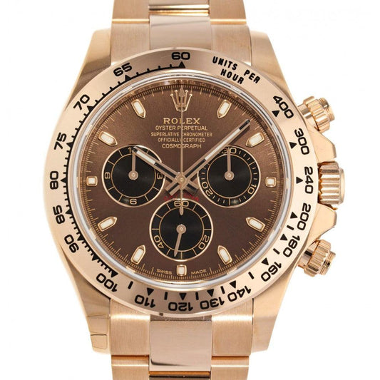 Rolex 116505 Daytona Rosegold  Chocolate and Black Dial