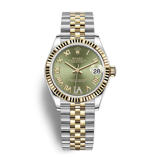 Rolex Datejust 31mm 178273 2018 Green Diamond