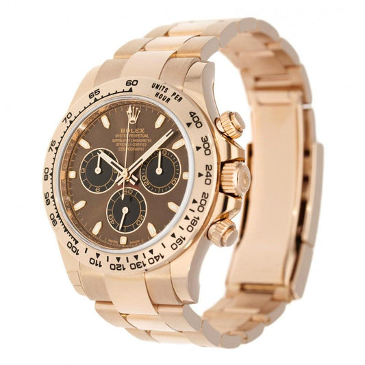 Rolex 116505 Daytona Rosegold  Chocolate and Black Dial