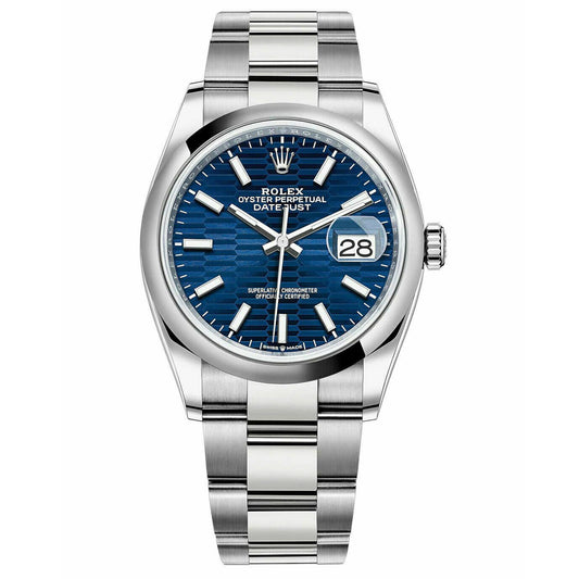 Rolex  Datejust 126200  ,Oyster Perpetual , bright blue