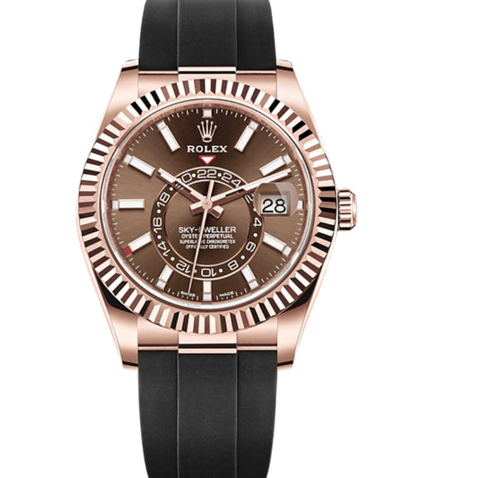 Rolex 326235 Everose Gold Sky-Dweller - Chocolate Dial 2022