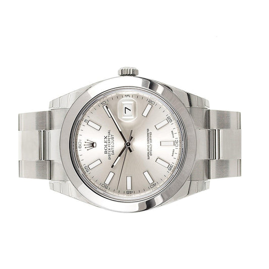 Rolex 116300 Silver Dial 2016