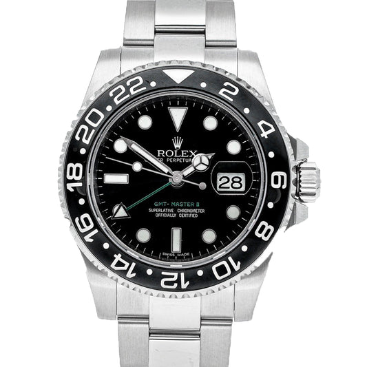 Rolex GMT-Master II black bezel   116710LN (2008) Used