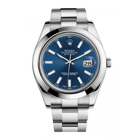 Rolex 116300 Blue Dial worn 2015